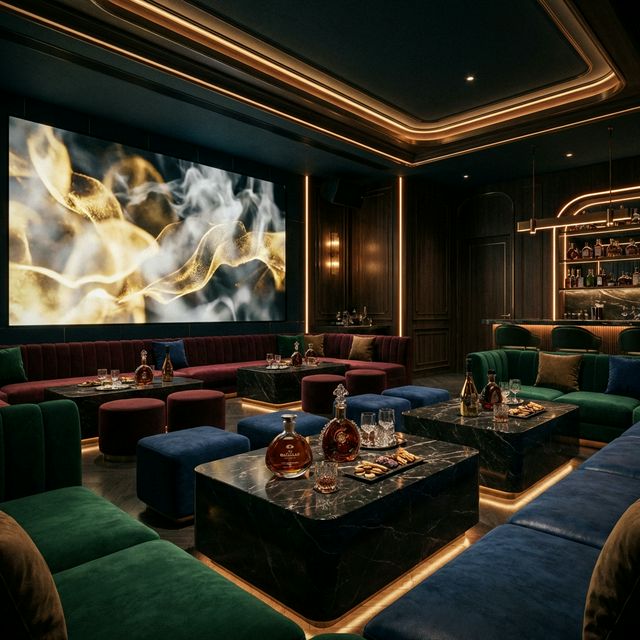 한남동 하이퍼블릭 프리미엄 VVIP 라운지 실제 시설